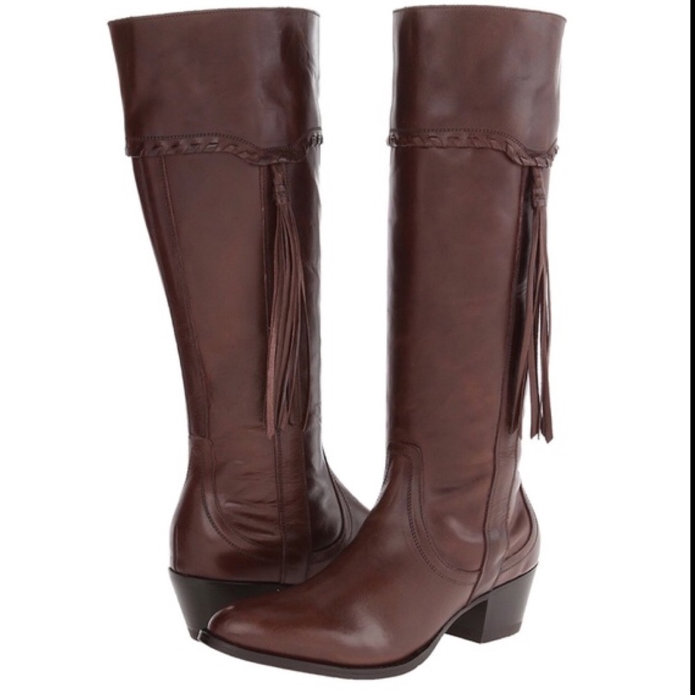 Ariat Remington tall leather boots excellent